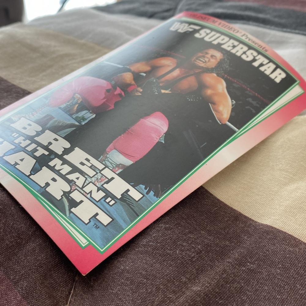 Vintage WWF Superstar Bret 'Hit Man' Hart Postcard - Picture 4 of 17